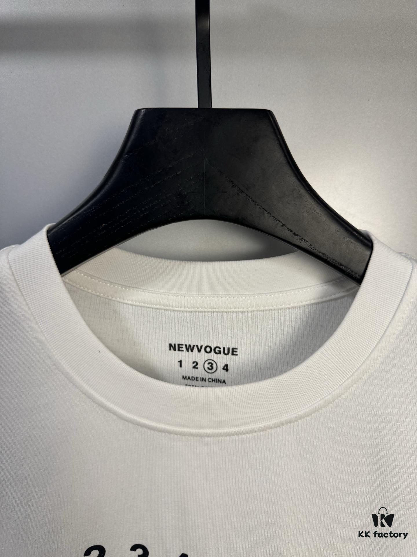 High-Version Maison Margiela x New Vogue Collaborative Short-Sleeve T-Shirt
