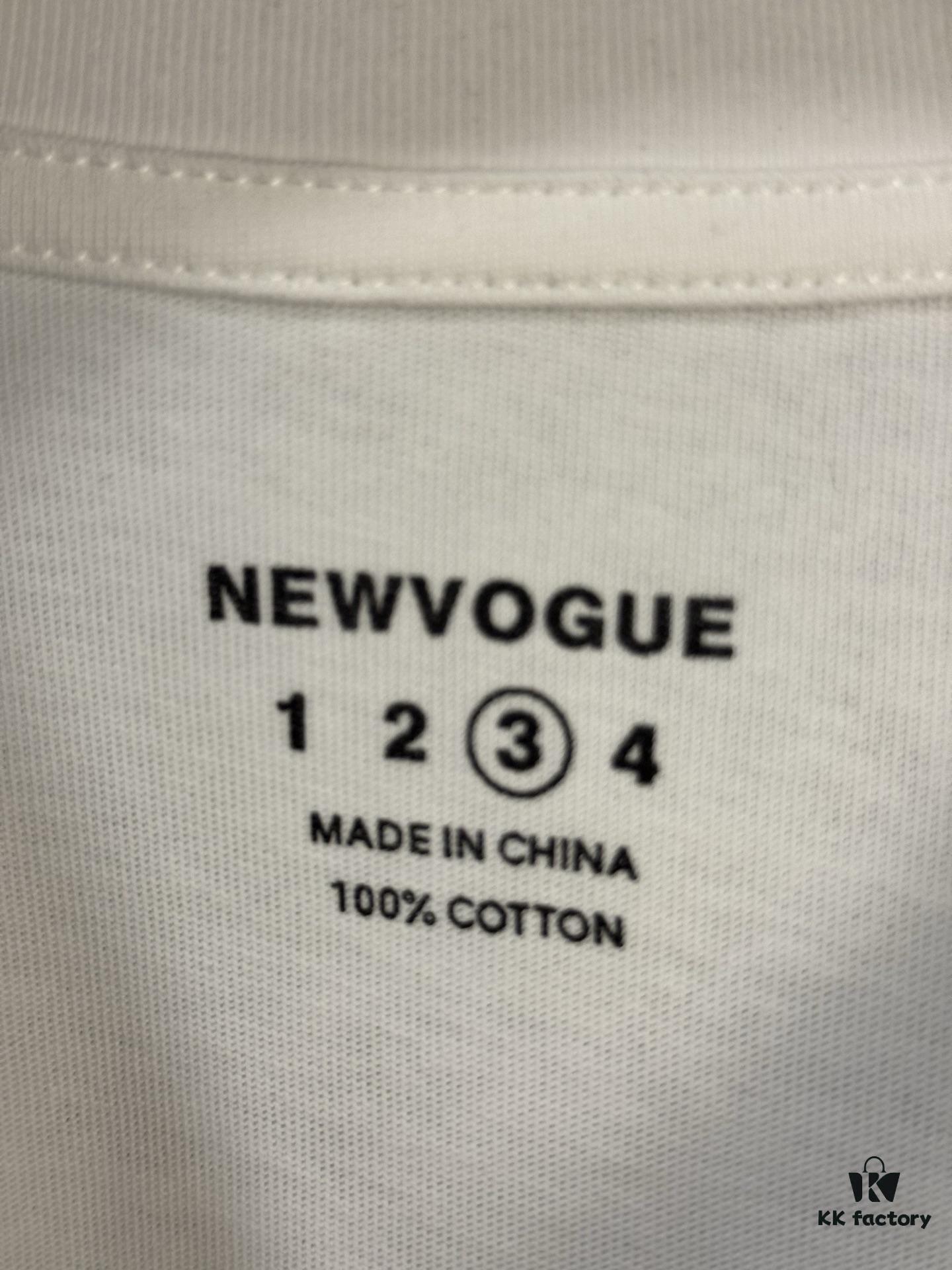 High-Version Maison Margiela x New Vogue Collaborative Short-Sleeve T-Shirt