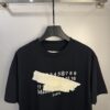 High-End Version Maison Margiela 2024 Irregular Tape Number Calendar Short-Sleeve T-Shirt