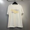 High-Version Maison Margiela Irregular Tape Number Calendar Short-Sleeve T-Shirt 2024