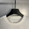 High-Version Maison Margiela Irregular Tape Number Calendar Short-Sleeve T-Shirt 2024