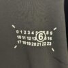 High-End Maison Margiela 2024 Four-Corner Numeric Front and Back Short Sleeve T-Shirt