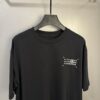 High-End Maison Margiela 2024 Four-Corner Numeric Front and Back Short Sleeve T-Shirt