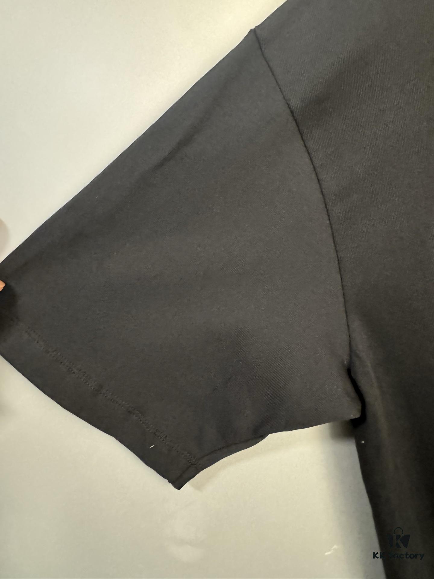 High-End Maison Margiela 2024 Four-Corner Numeric Front and Back Short Sleeve T-Shirt