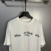 High-End Maison Margiela 2024 Irregular Patchwork Letter Short-Sleeve T-Shirt