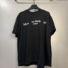 High-End Maison Margiela 2024 Irregular Patchwork Letter Short Sleeve T-Shirt