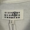 High-End Maison Margiela Embroidered Chest and Back Calendar Loop 6 Short Sleeve T-Shirt