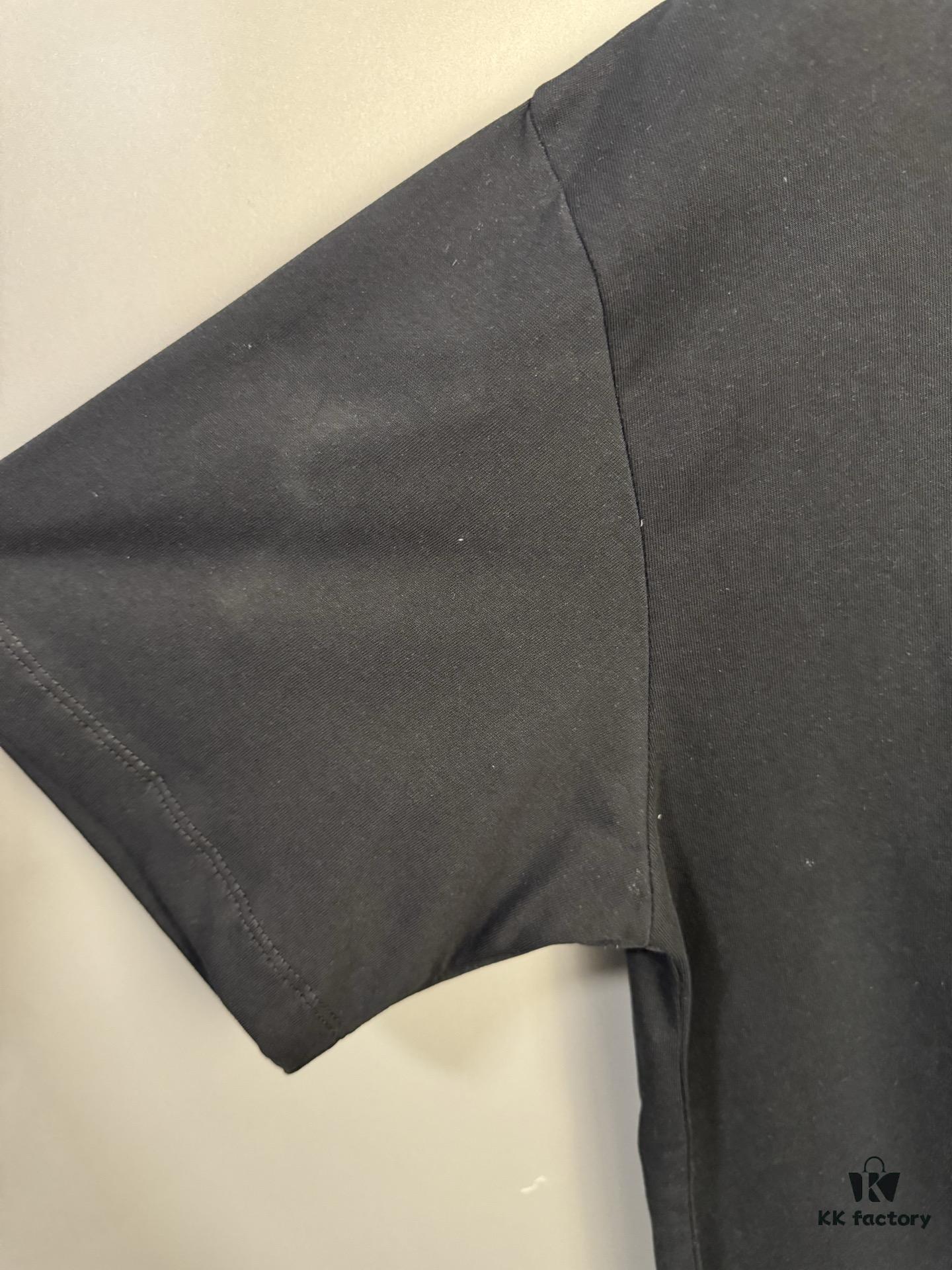 High-End Maison Margiela Embroidered Chest and Back Calendar Loop 6 Short Sleeve T-Shirt