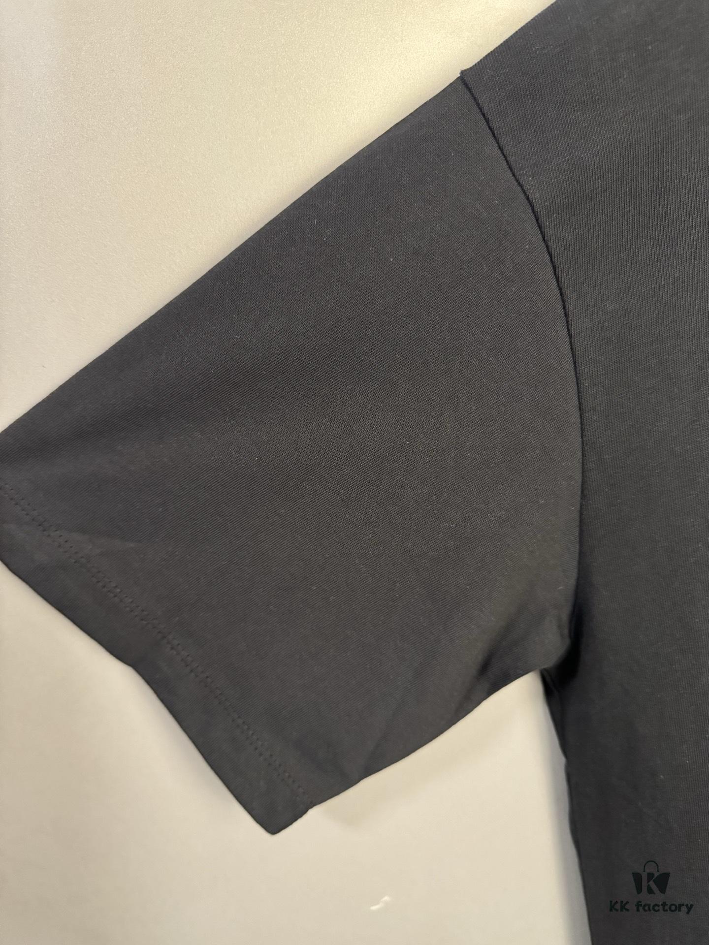 High-End Maison Margiela Embroidered Chest and Back Calendar Loop 6 Short Sleeve T-Shirt