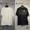 High-End Maison Margiela Embroidered Chest and Back Calendar Loop 6 Short Sleeve T-Shirt
