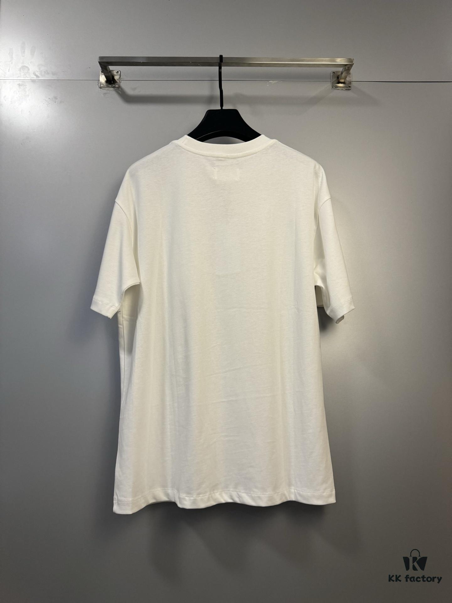 High-End Maison Margiela Embroidered Minimalist Pocket T-Shirt