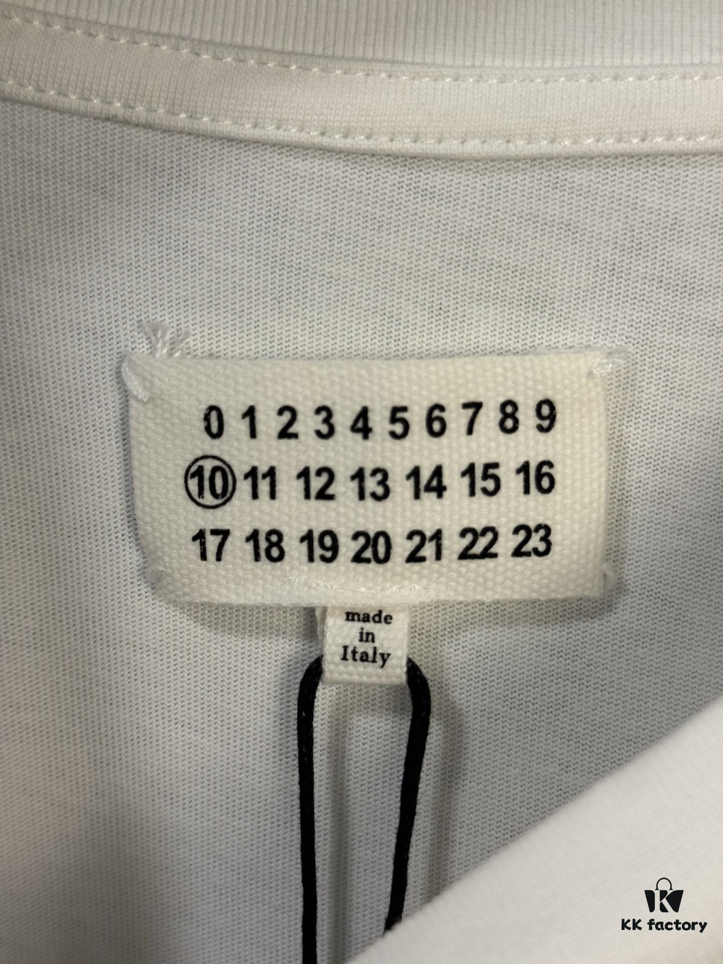 High-End Maison Margiela Embroidered Minimalist Pocket T-Shirt