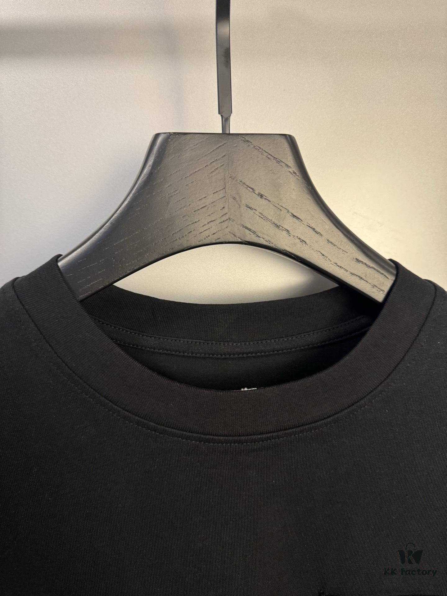 High-End Maison Margiela Embroidered Minimalist Pocket T-Shirt