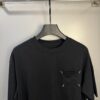 High-End Maison Margiela Embroidered Minimalist Pocket T-Shirt
