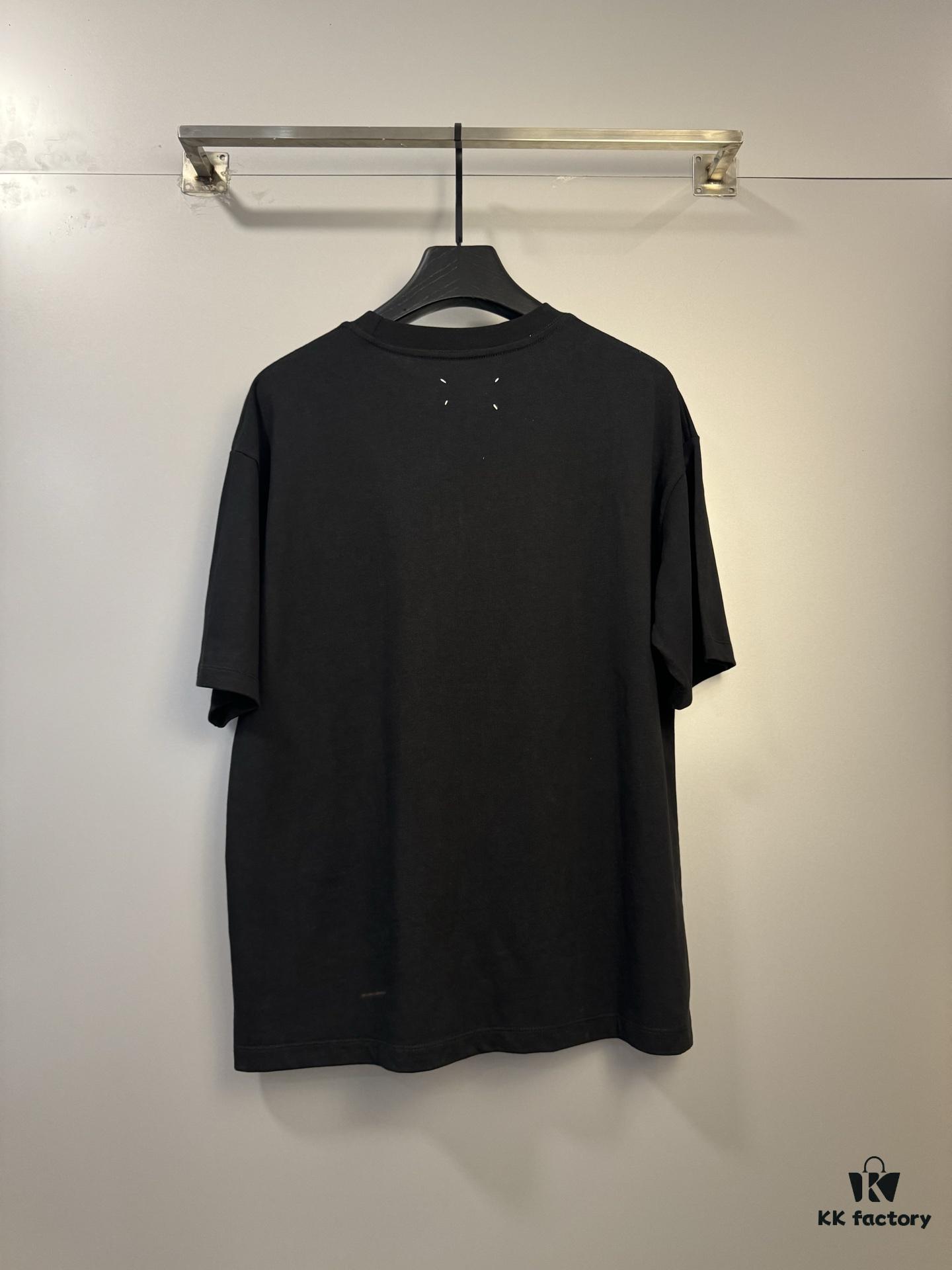 High-End Maison Margiela Embroidered Minimalist Pocket T-Shirt
