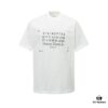 Maison Margiela Spring/Summer 2025 Letter Print Logo T-Shirt Unisex Short Sleeve