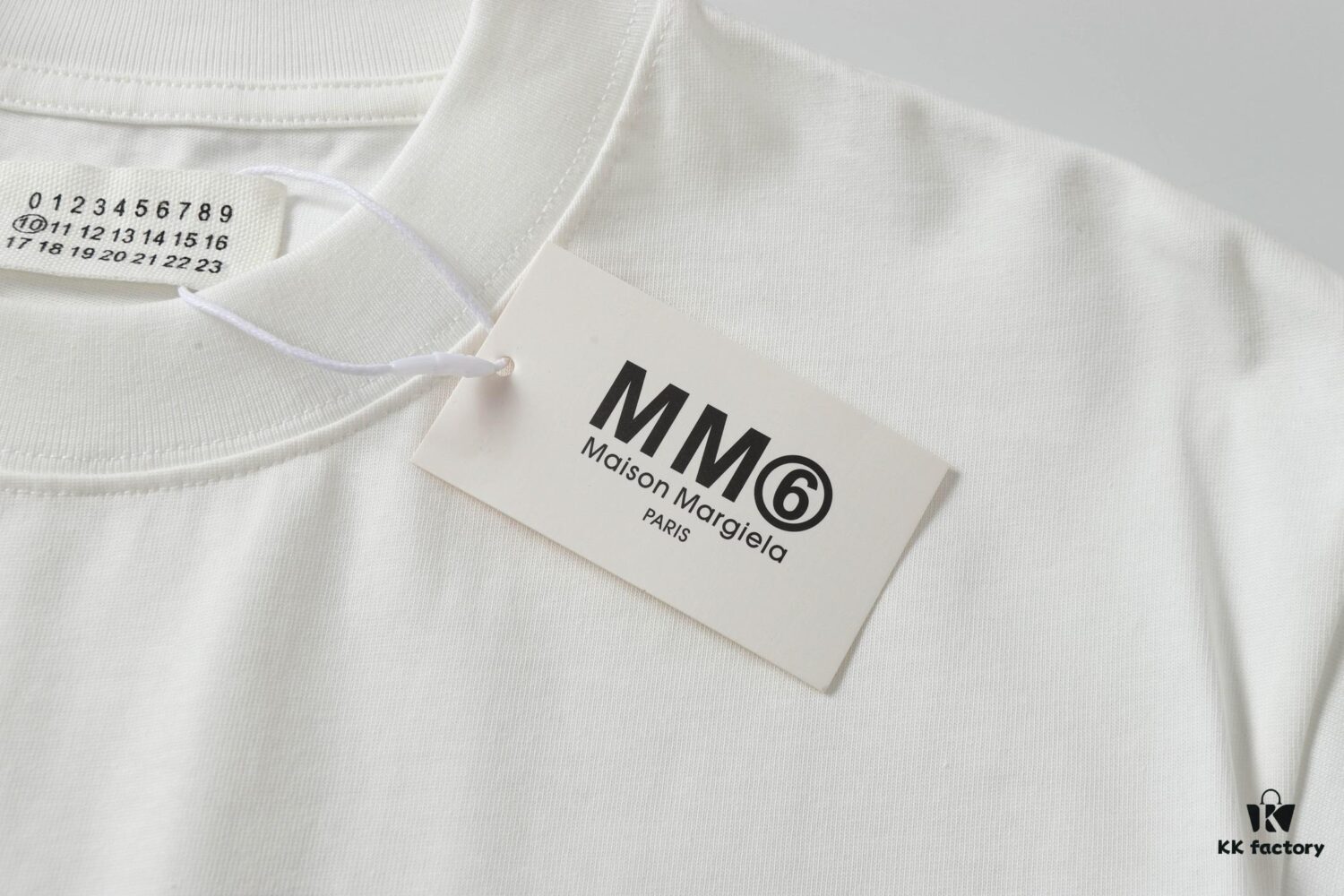 Maison Margiela Spring/Summer 2025 Letter Print Logo T-Shirt Unisex Short Sleeve