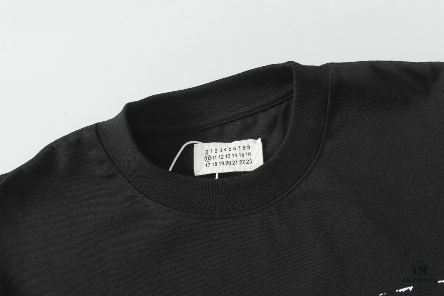 Maison Margiela SS25 Letter Print Logo T-Shirt Unisex Short Sleeve