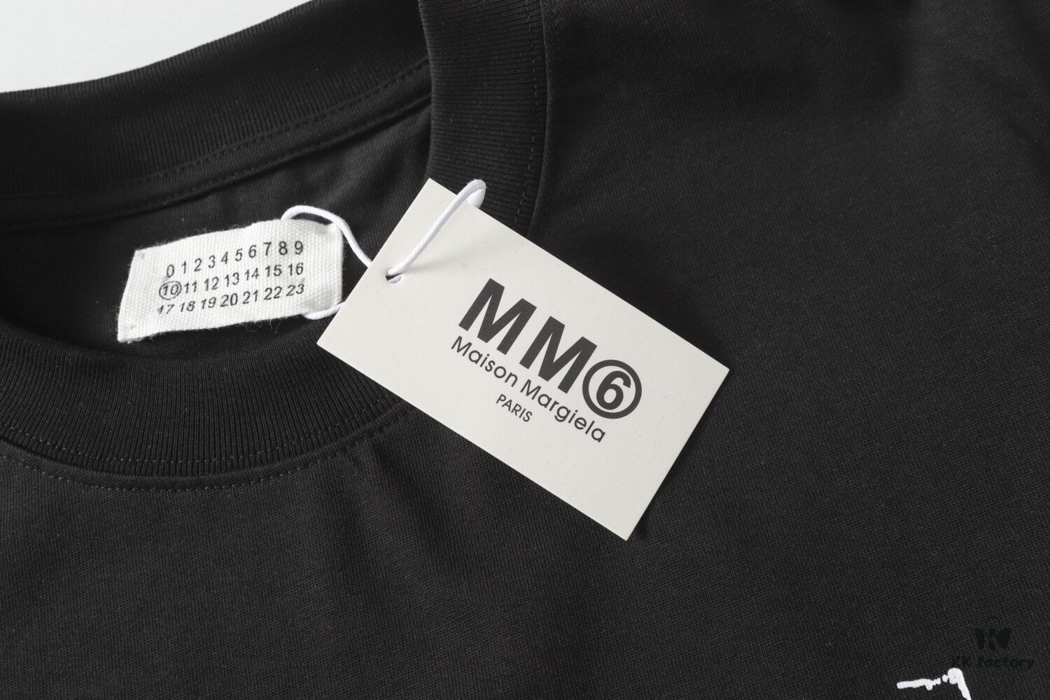 Maison Margiela SS25 Letter Print Logo T-Shirt Unisex Short Sleeve