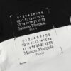 Maison Margiela SS25 Letter Print Logo T-Shirt Unisex Short Sleeve