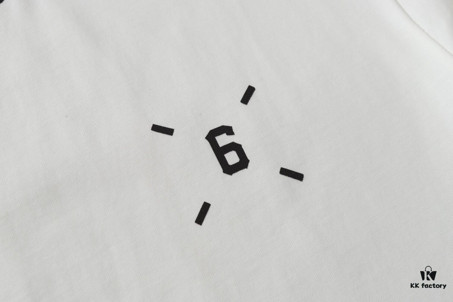 MM6 Maison Margiela 25SS Printed Logo Round Neck Short Sleeve T-Shirt