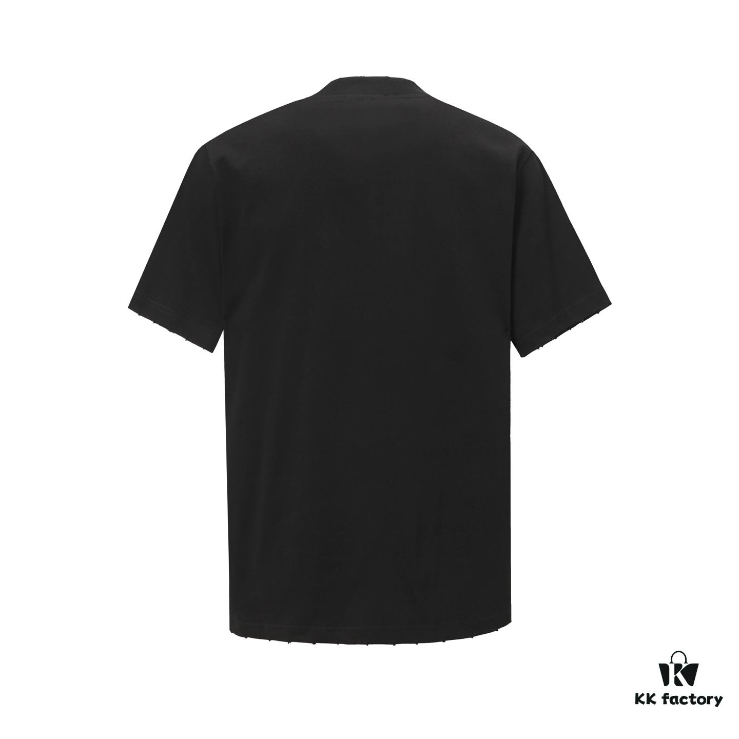 MM6 Maison Margiela 25SS Printed Logo Round Neck Short Sleeve T-Shirt