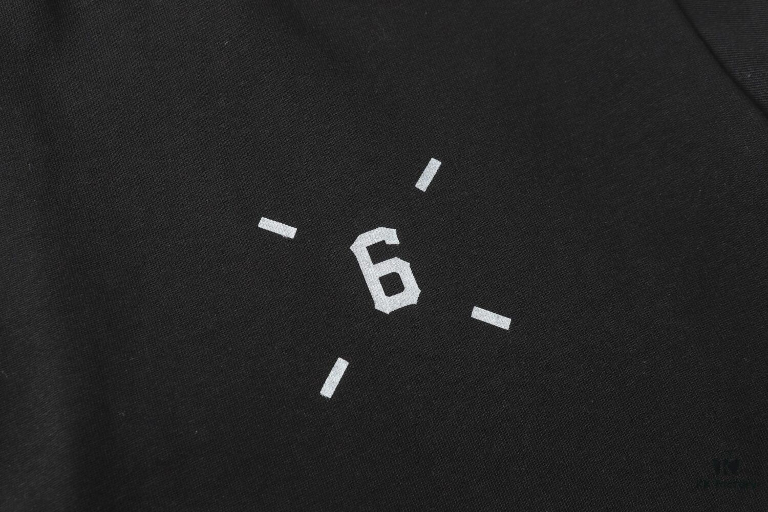 MM6 Maison Margiela 25SS Printed Logo Round Neck Short Sleeve T-Shirt