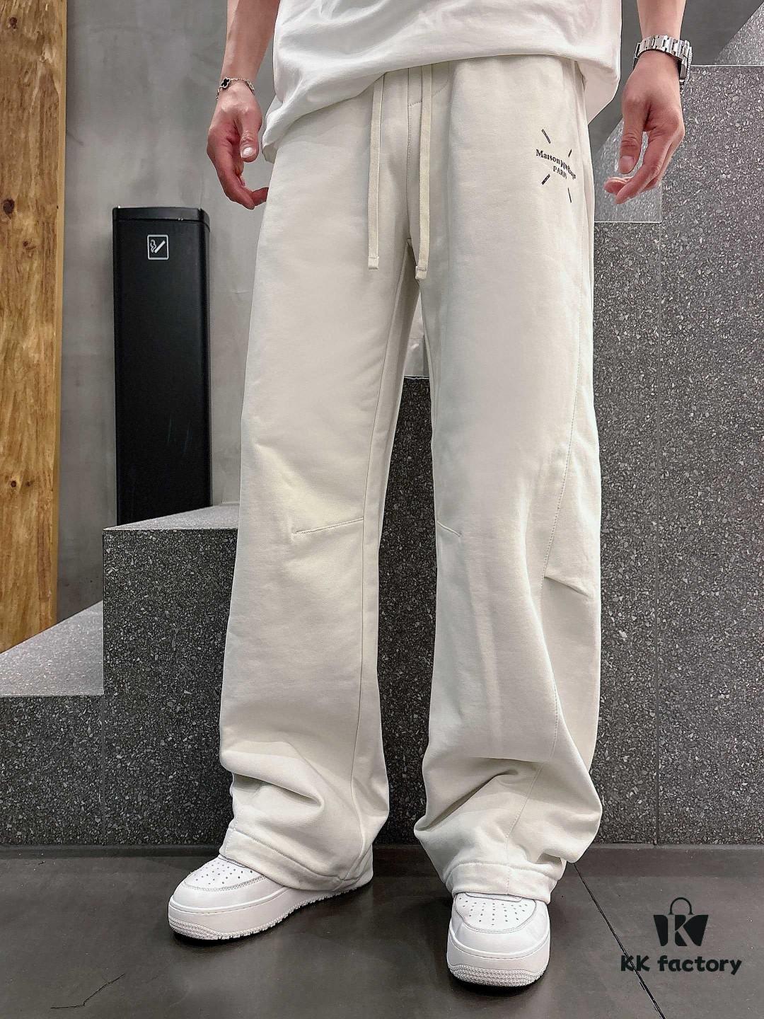 New Maison Margiela Top-Quality 2025 Spring/Summer New Arrival Casual Pants! Brand Classic Logo Design, Custom Fabric with Exceptional Comfort and Distinctive Tactile Feel, Perfect Craftsmanship
