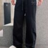 New Maison Margiela 2025 Spring/Summer New Arrival Casual Pants! Brand Classic Logo Casual Trousers, Custom Fabric, Excellent Comfort, Highly Recognizable Texture and Premium Craftsmanship