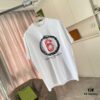 MM6 Maison Margiela 2025 Summer New Arrival Unique Logo Print Custom 300g Fabric Short Sleeve T-Shirt Unisex