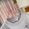 MM6 Maison Margiela 2025 Summer New Arrival Personalized Logo Print Custom Fabric 300g Short Sleeve T-Shirt Unisex