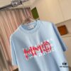 MM6 Maison Margiela 2025 Summer New Arrival Unique Logo Print Custom 300g Fabric Short Sleeve T-Shirt Unisex