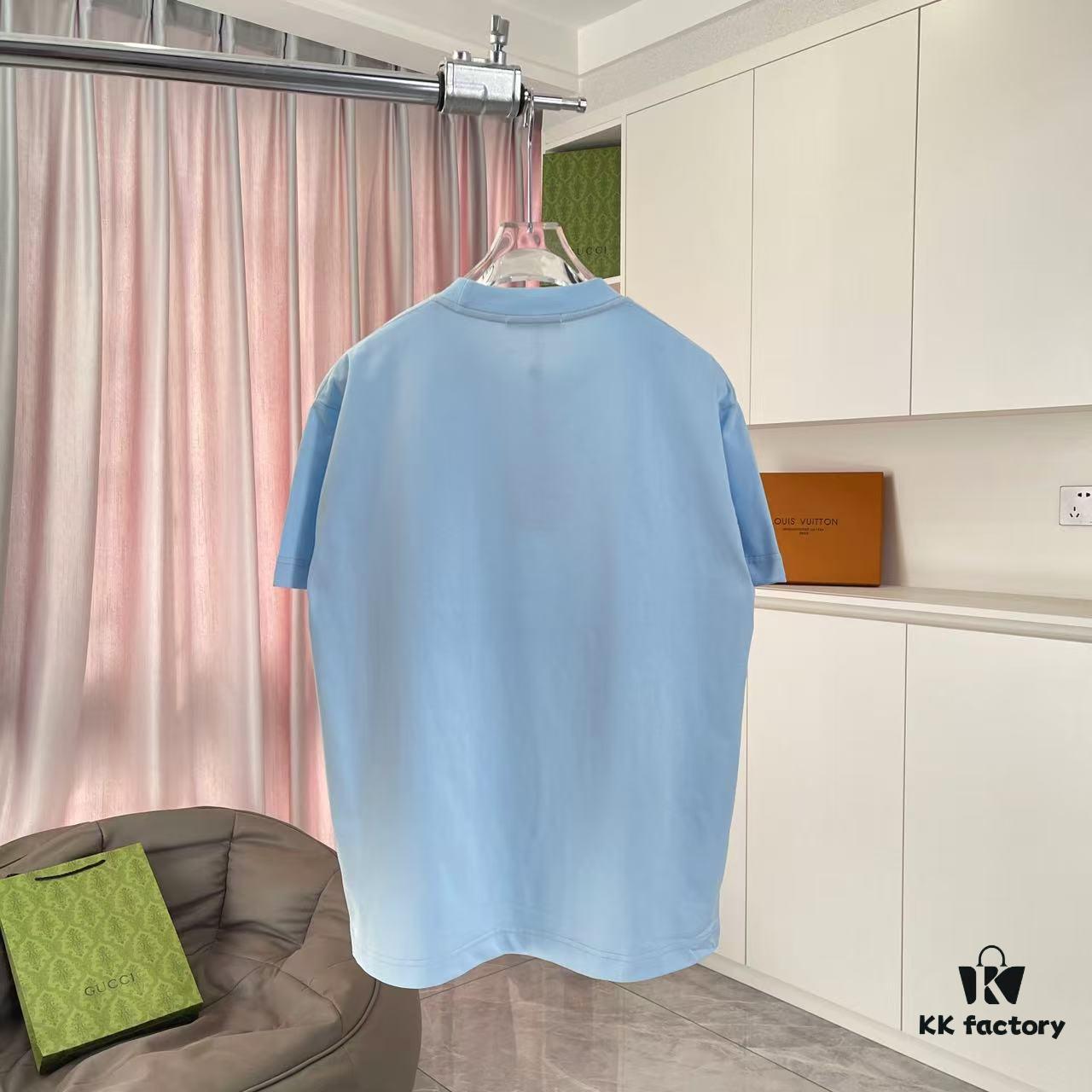 MM6 Maison Margiela 2025 Summer New Arrival Unique Logo Print Custom 300g Fabric Short Sleeve T-Shirt Unisex