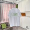 MM6 Maison Margiela 2025 Summer New Arrival Personalized Logo Print Custom 300g Fabric Short Sleeve T-Shirt Unisex