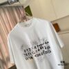 MM6 Maison Margiela 2025 Summer New Arrival Personalized Logo Print Custom Fabric 300g Short Sleeve T-Shirt Unisex