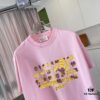 MM6 Maison Margiela 2025 Summer New Arrival Individual Logo Print Custom Fabric 300g Short Sleeve T-Shirt Unisex