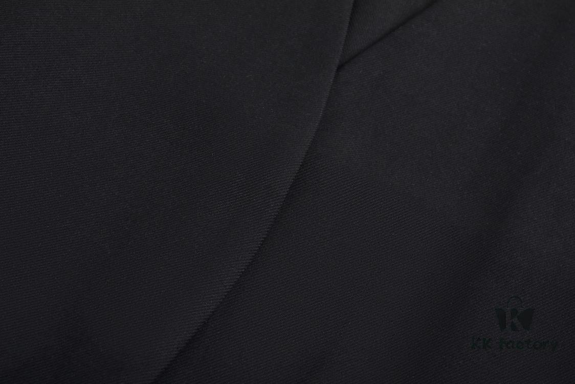 MM6 Maison Margiela Collarless Wool Blazer