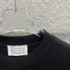 MM6 Maison Margiela 2025 Spring/Summer New Arrival Chest Embroidered Four-Stripe Short-Sleeve T-Shirt Custom Double-Gauze Plain-Woven 100% Cotton 300 Fabric Unisex