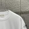 MM6 Maison Margiela 2025 Spring/Summer New Arrival Classic Four-Bar Embroidery Short-Sleeve T-Shirt, Custom Dual-Yarn Plain Weave 300g Pure Cotton Fabric, Unisex Design