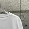 MM6 Maison Margiela 2025 Spring/Summer New Arrival Classic Four-Bar Embroidery Short-Sleeve T-Shirt, Custom Dual-Yarn Plain Weave 300g Pure Cotton Fabric, Unisex Design