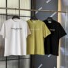 Maison Margiela 25SS Spring/Summer New Arrival Embroidered 300g Short Sleeve T-Shirt (Top Tier Version, Distinguished from Standard Stock)