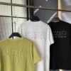Maison Margiela 25SS Spring/Summer New Arrival Embroidered 300g Short Sleeve T-Shirt (Top Tier Version, Distinguished from Standard Stock)