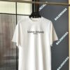 Maison Margiela 25SS Spring/Summer New Arrival Embroidered 300g Short Sleeve T-Shirt (Top Tier Version, Distinguished from Standard Stock)