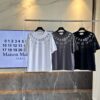 Maison Margiela MM6 Top Quality Version Short Sleeve Round Neck T-Shirt (Distinct from Standard Stock)