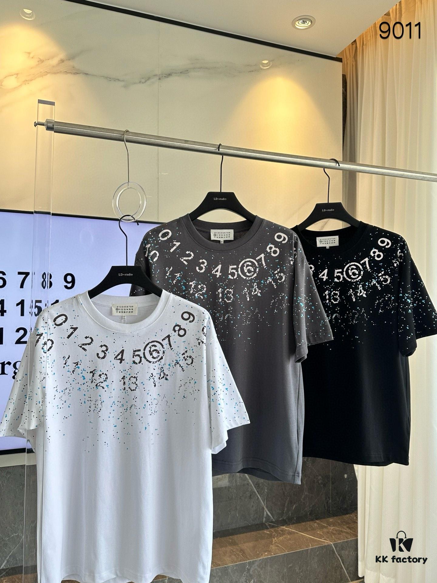 Maison Margiela MM6 Top Quality Version Short Sleeve Round Neck T-Shirt (Distinct from Standard Stock)