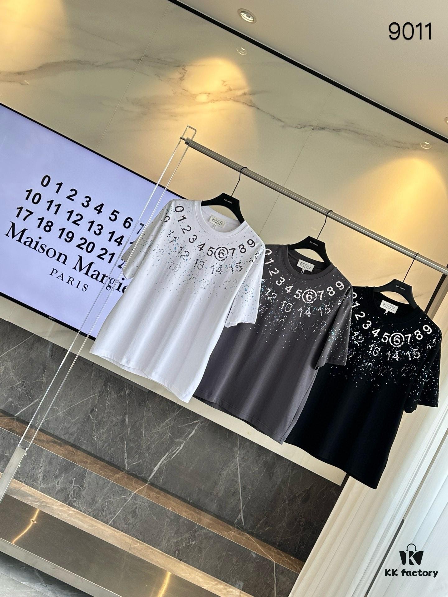 Maison Margiela MM6 Top Quality Version Short Sleeve Round Neck T-Shirt (Distinct from Standard Stock)