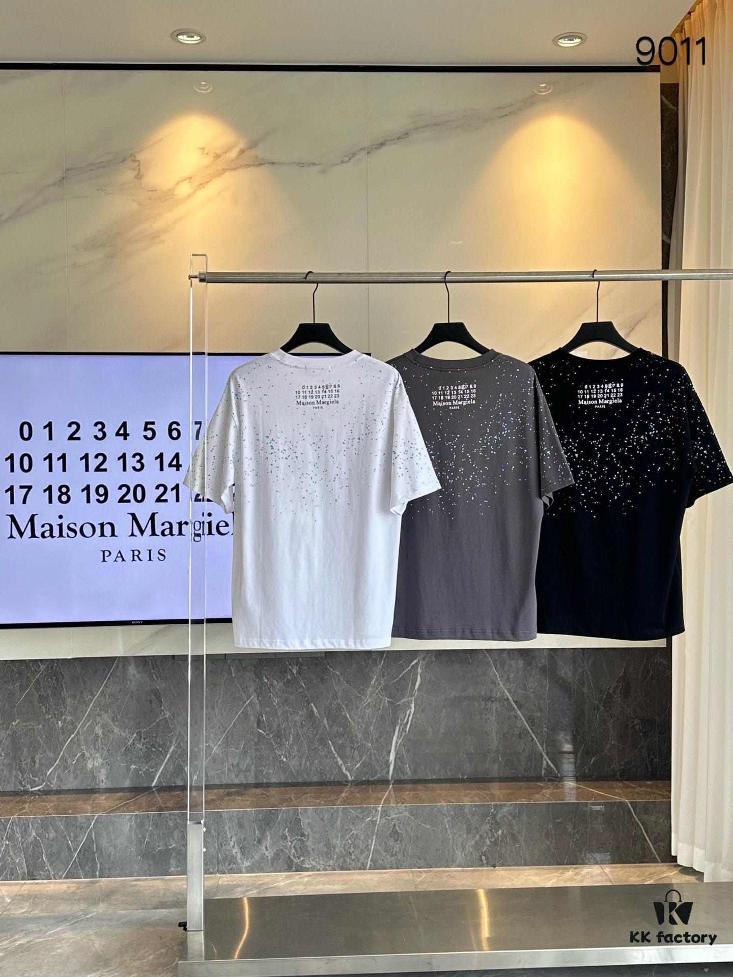 Maison Margiela MM6 Top Quality Version Short Sleeve Round Neck T-Shirt (Distinct from Standard Stock)