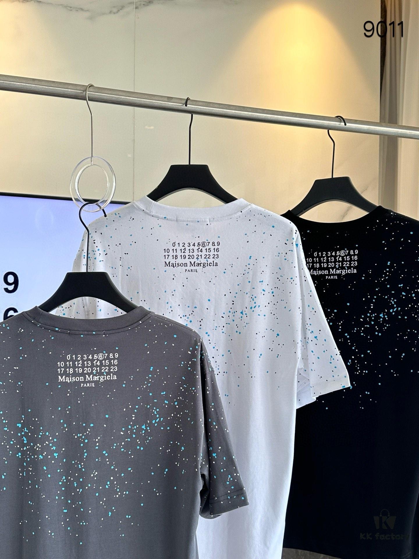 Maison Margiela MM6 Top Quality Version Short Sleeve Round Neck T-Shirt (Distinct from Standard Stock)