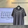 Maison Margiela MM6 Top Quality Version Short Sleeve Round Neck T-Shirt (Distinct from Standard Stock)