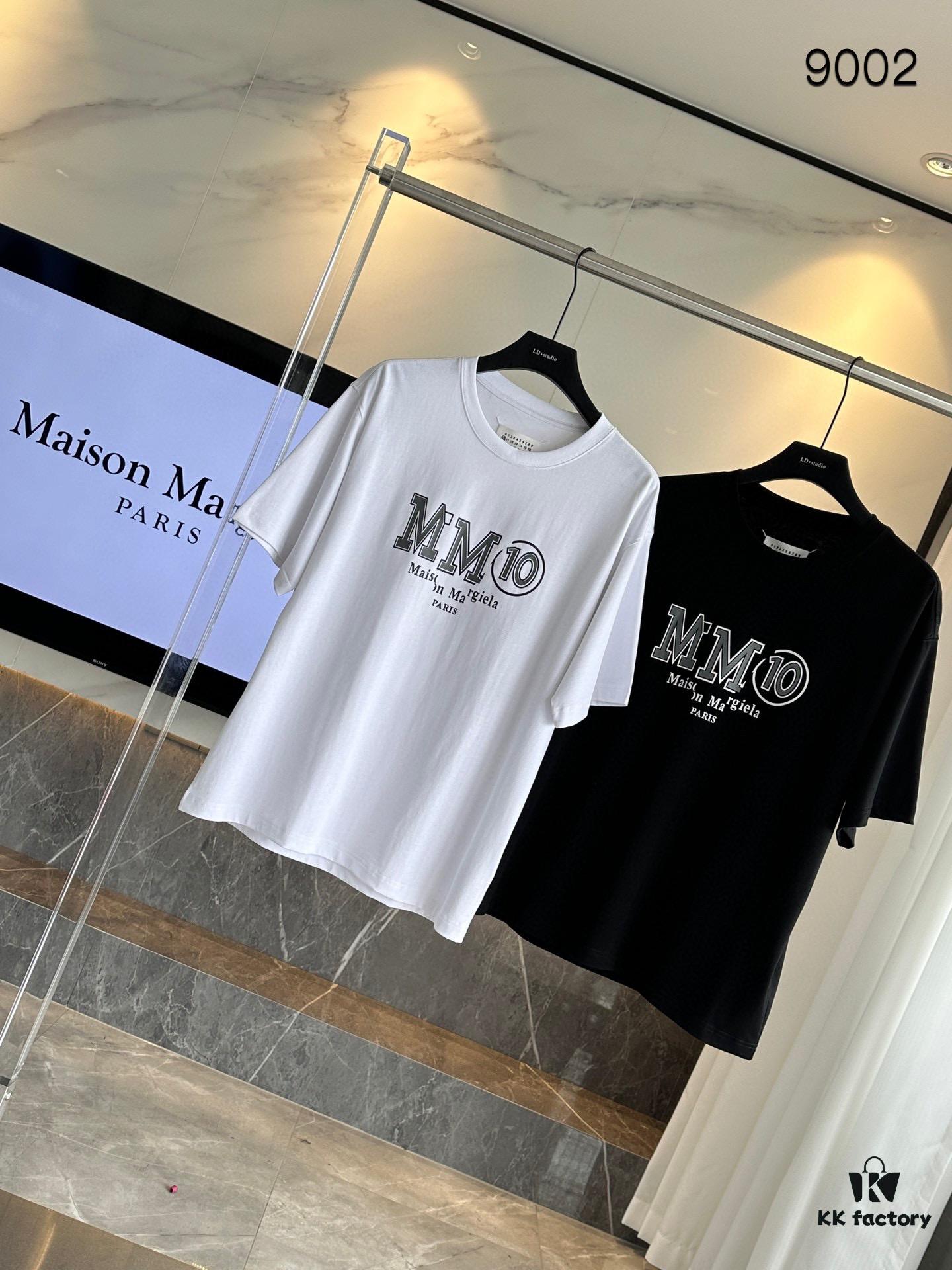 Maison Margiela MM6 Top Quality Version (Different from Standard Stock) Summer Round Neck Short Sleeve T-Shirt